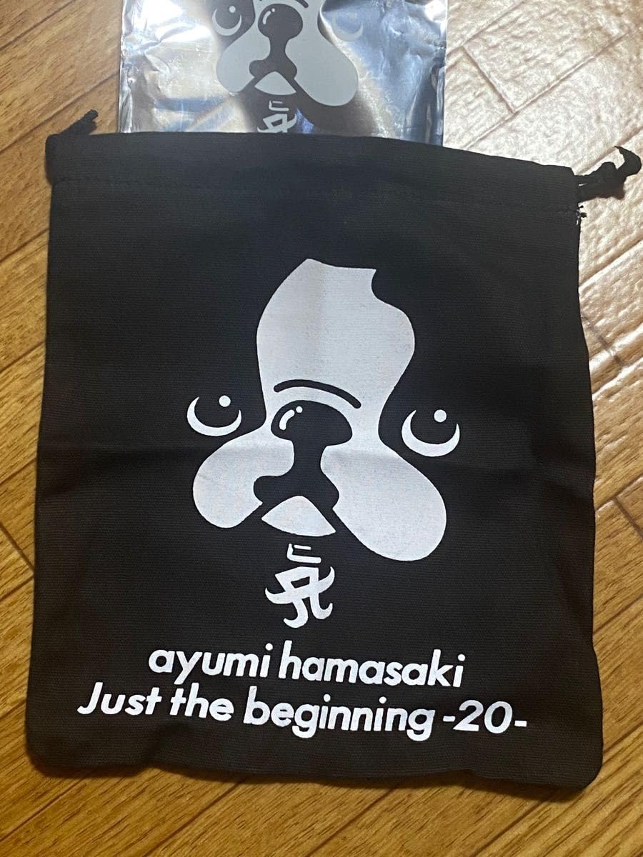 Amazon.co.jp: 浜崎あゆみ Just the beginning-20- パピコ 巾着